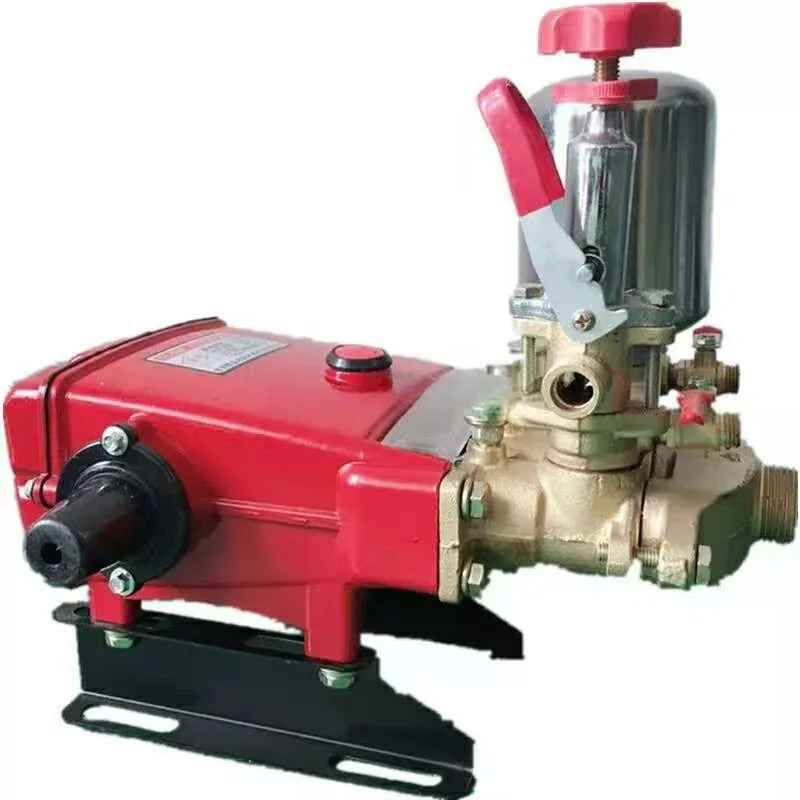Agricultural 26/60 High-Pressure Three-Cylinder Plunger Pump Spraying Machine Pump Head Fog Gun Machine For Dust Removal