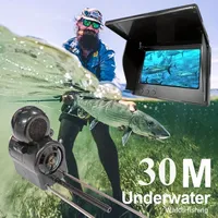 1080P Underwater Visual Fish Finder, 5-inch Display Fishing Camera, Night Vision Waterproof Ultra-clear Camera Onderwater Camera