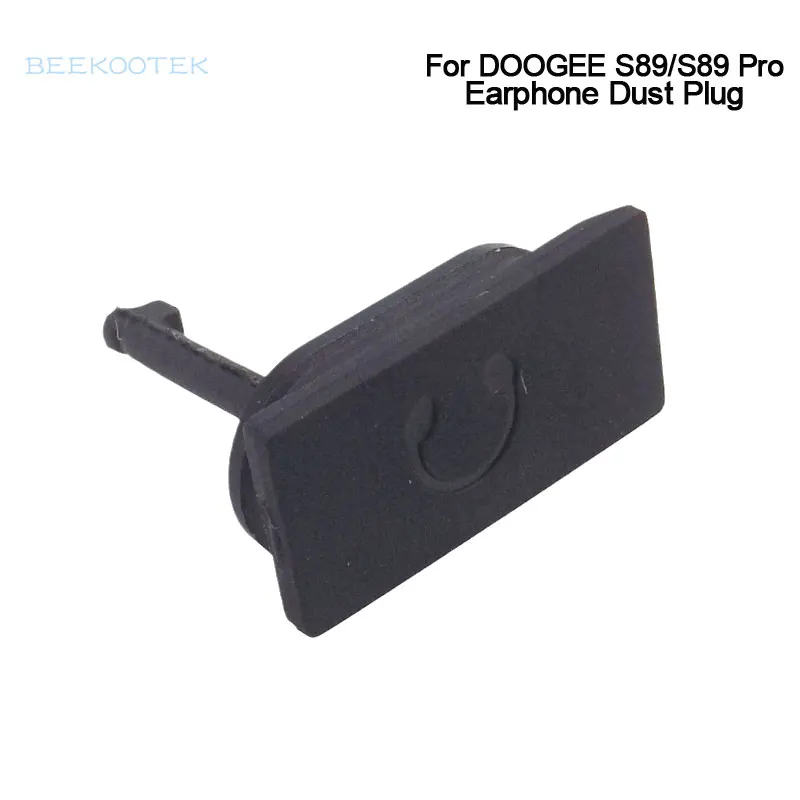 New Original DOOGEE S89 S89 Pro USB Rubber Dust Plug Cell Phone Earphone Dust Plug Accessories For DOOGEE S89 Pro Smart Phone