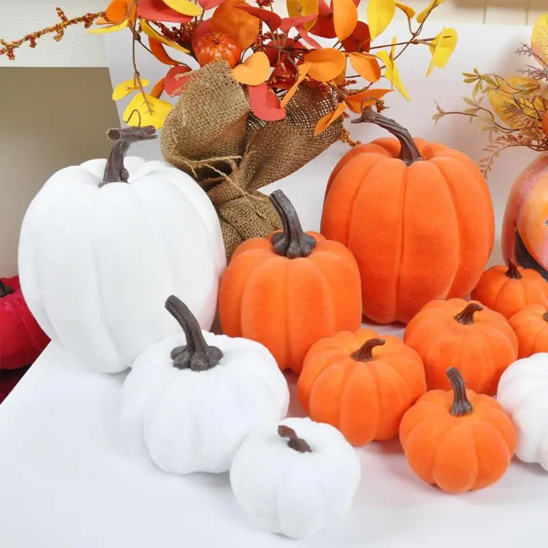 Harvest Pumpkins For Fall 7X Festival Table Decor Indoor Thanksgiving Fall Decorations Thanksgiving Decorations Festival Home