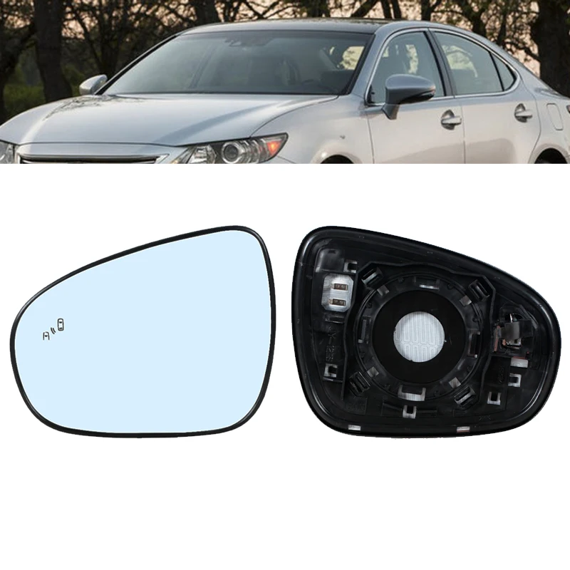

Car Rearview Mirror Glass With Heated Blind Spot For Lexus ES 2013-17 IS 2013-17 CT 2011-18 LS 2013-16 GS 2012-17 RC 2014-18