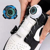 Rotating Metal Wire Laces Automatic Buckles Rope Sneaker Shoe laces Easy No Tie Shoe Laces Quick Lock Shoestrings Child Unisex