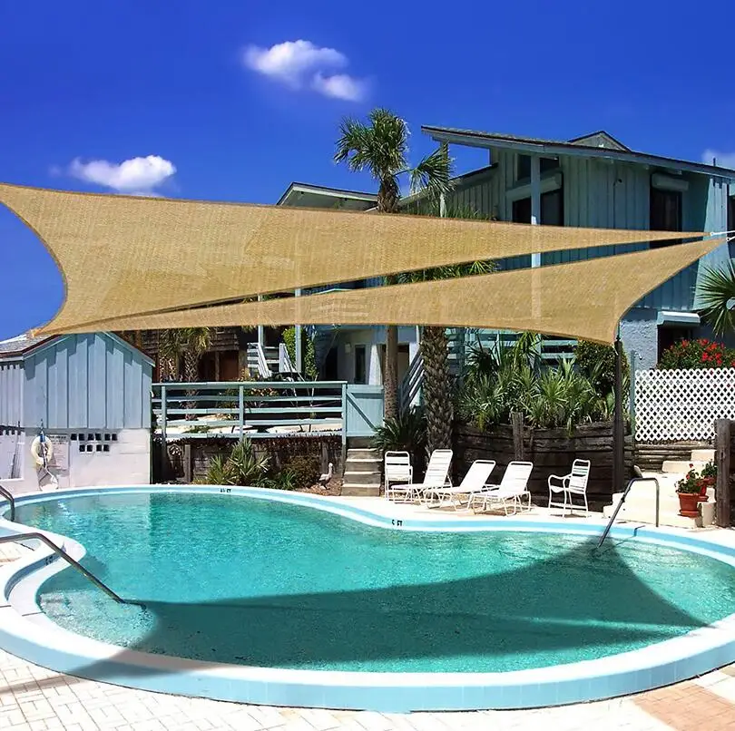 

Low Price Uv Protection Sun Resistant Outdoor Swimming Pool Shade Sail Nettingpromote sales