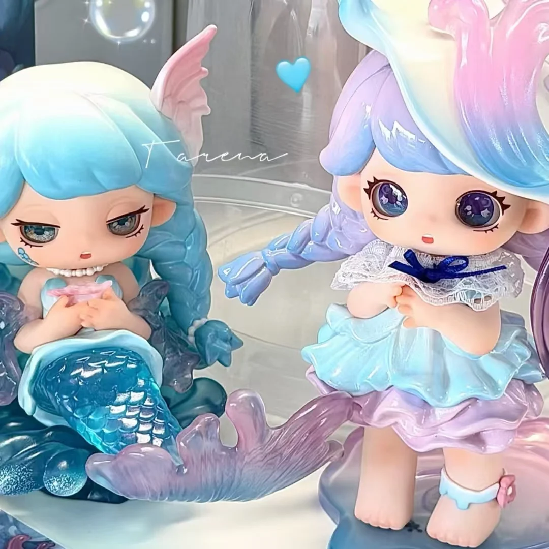 

Hot Mystery Box Deep Sea Whisper Series Mermaid Figure Cute Kawaii Blind Box Collectible Pvc Toy Desk Decor Gift For Fans