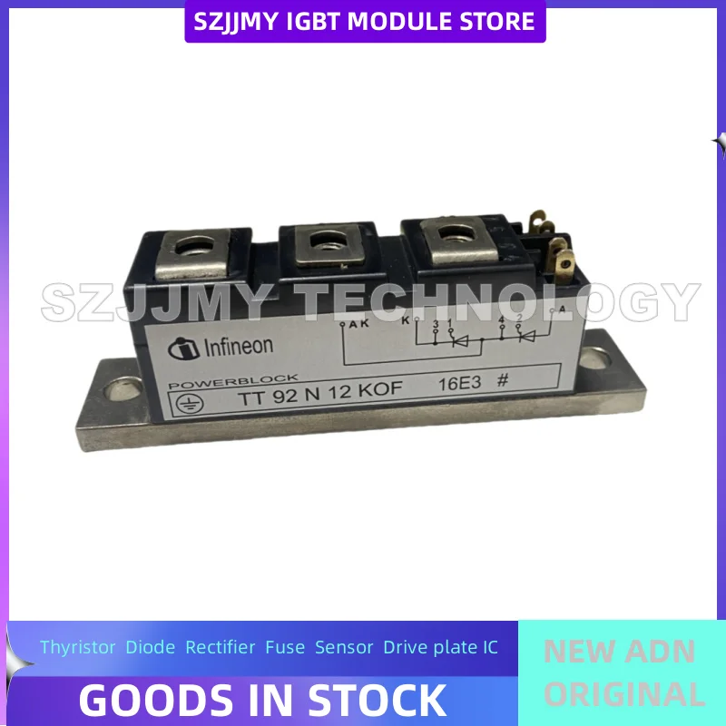 TT61N16KOF TT92N12KOF TT106N14KOF TT92N14KOF TT106N16KOF TT46N14KOF TT121N14KOF TT121N12KOF IGBT 모듈 재고 있음