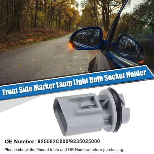 Imagen 2 del producto UXCELL No. 925502 Soporte de casquillo de bombilla de lámpara de marcador C000 para Hyundai Elantra 2001 2002 2003 2004 2005 2006