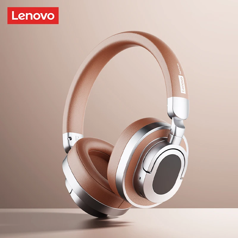 Lenovo LE602 Bluetooth 6.0 over-ear headsets HiFi stereogeluid Modieuze muziek-oortelefoon ENC HD-oproep Draadloze bedrade hoofdtelefoon - afbeelding 1
