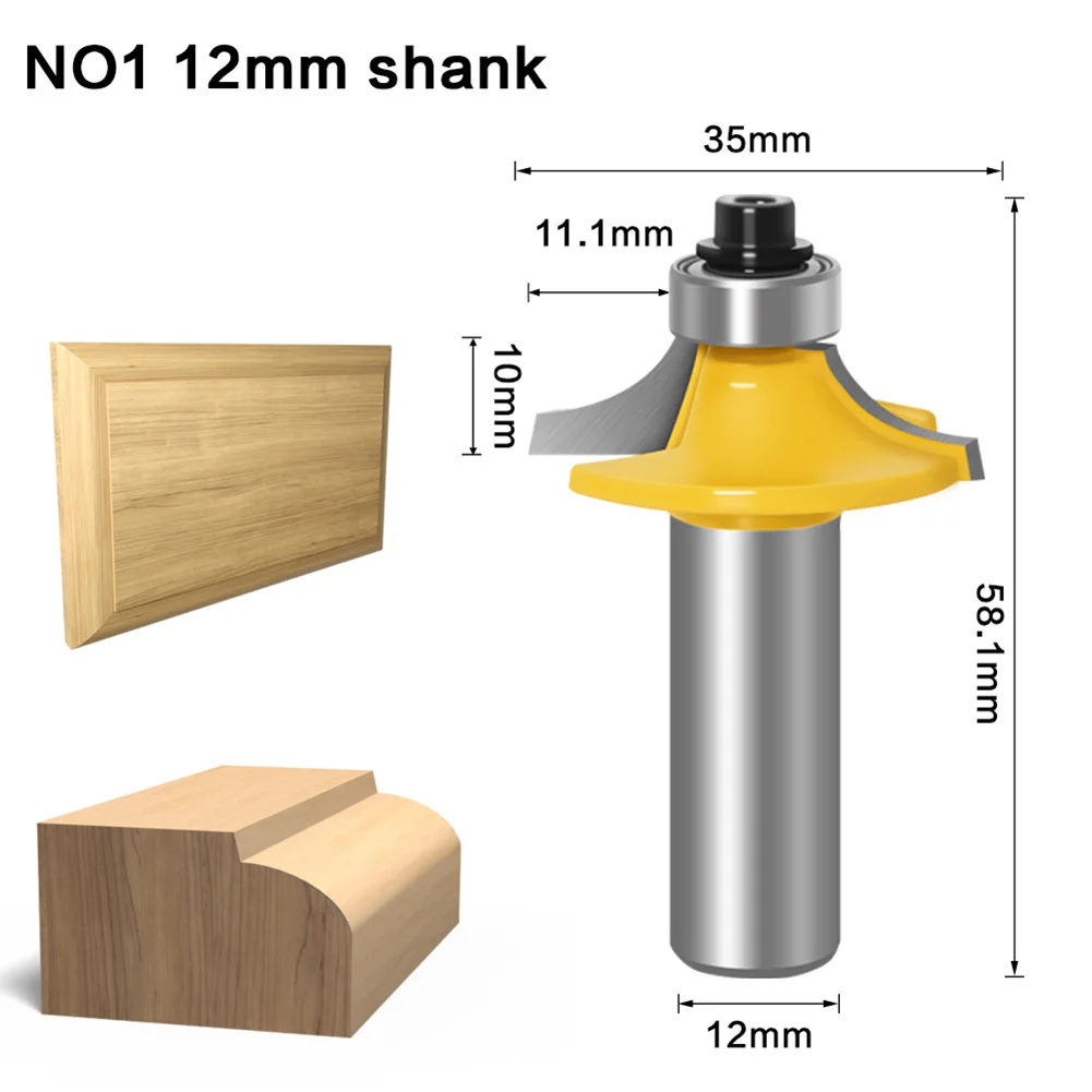 

Wood Slotting Router Bit Panel Lifter Tenon Milling Cutter Tool Door And Drawer Front Edging Precise Cutting Tool Accessories