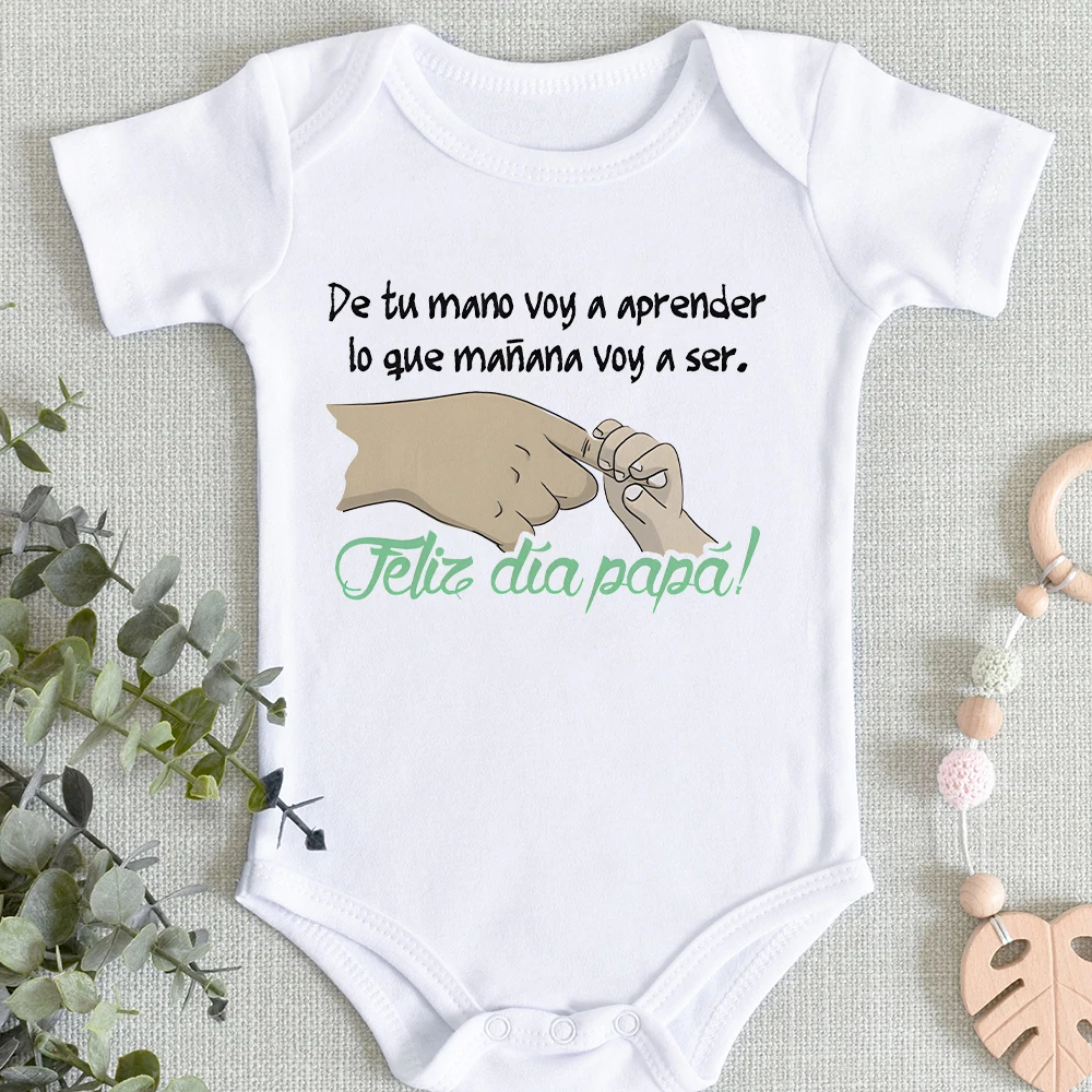 

Father's Day Baby Bodysuit Becoming The Same Person As My Dad Print Infant Romper Boys Girls Clothes Fathers Day Bodysuits Gifts