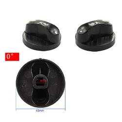 Plastic Knob Rotary Switches Aperture 8mm For Gas Stoves Gas Stoves Accessories High Quality Replacement Button
