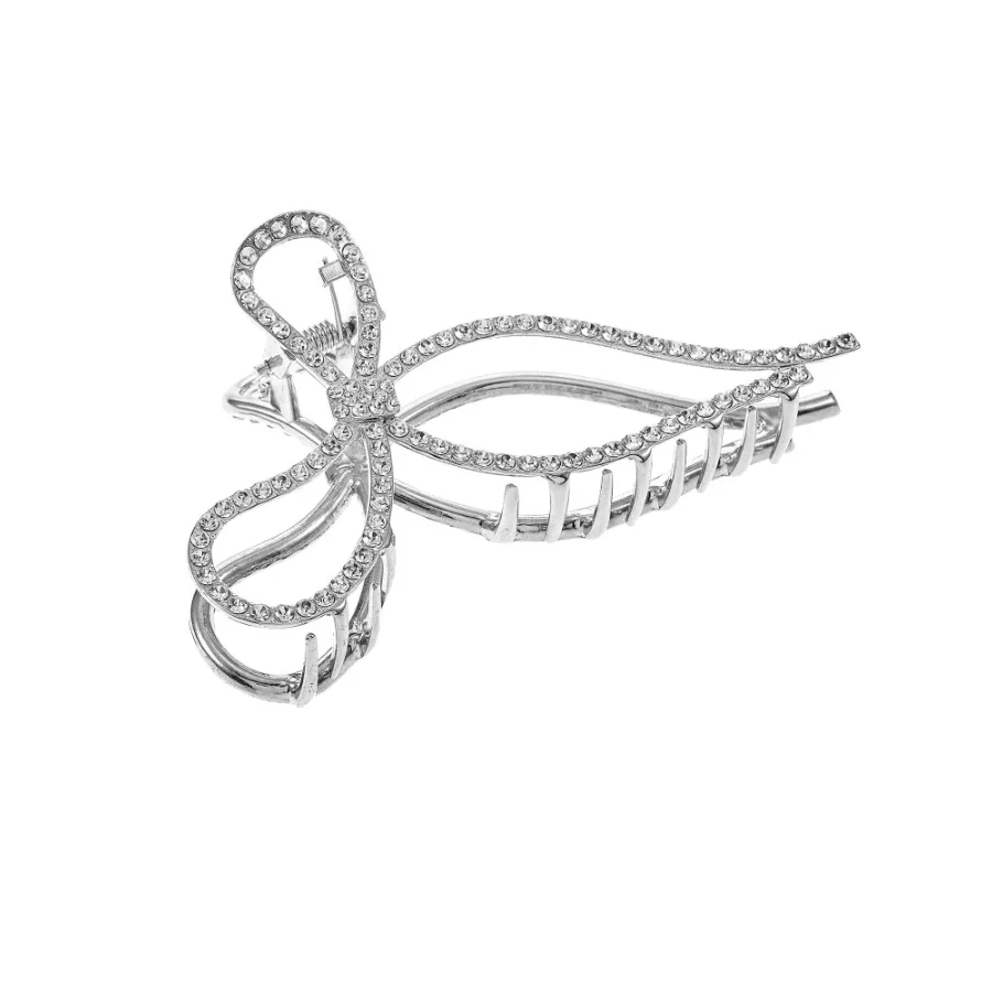 

Fine Silver Plated Hair Clip Bow Motif 1 Pieces