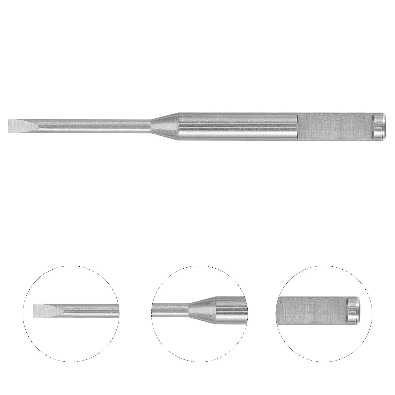 النظارات مفك مشقوق 1.0 الصلبة الصلب نظارات أداة إصلاح المحمولة مفك صغير ساعة طقم تصليح النظارات