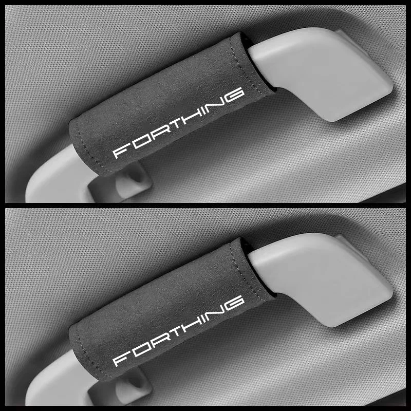 2PCS High Quality Car Interior Roof Handle Plush Protective Cover For Forthing T5 EVO T5EVO 2023 2024 2025  Accessories Styling