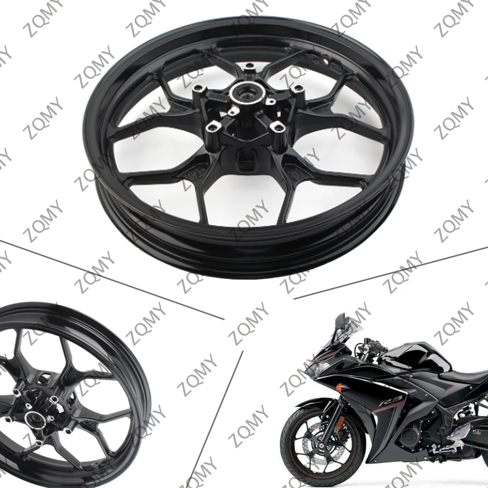 Motorbike Front Wheel Rim For Yamaha YZF R3 R25 ABS 2015 - 2022 YZF-R3 YZF-R25 15 16 17 18 19 20 21 22