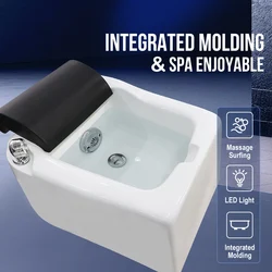 2023 New Style Hot Sale Beauty Salon Equipment Pedicure Bowl Beauty foot spa washing pedicure spa basin