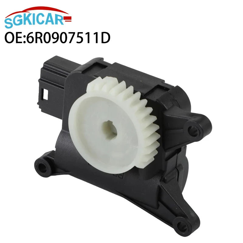 ODiDiO 6R 0907511 D 6R 0907511 Actuador de Motor de aleta de calentador de coche para Polo Fabia Rapid Toledo Ibiza/ST