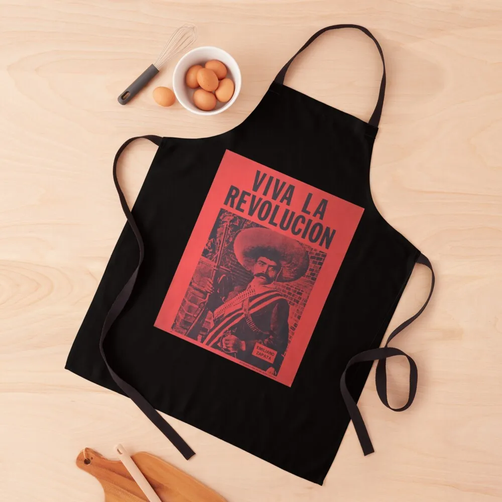 

Long live Zapata! Apron cleanings kitchen item Kitchen Barber Apron