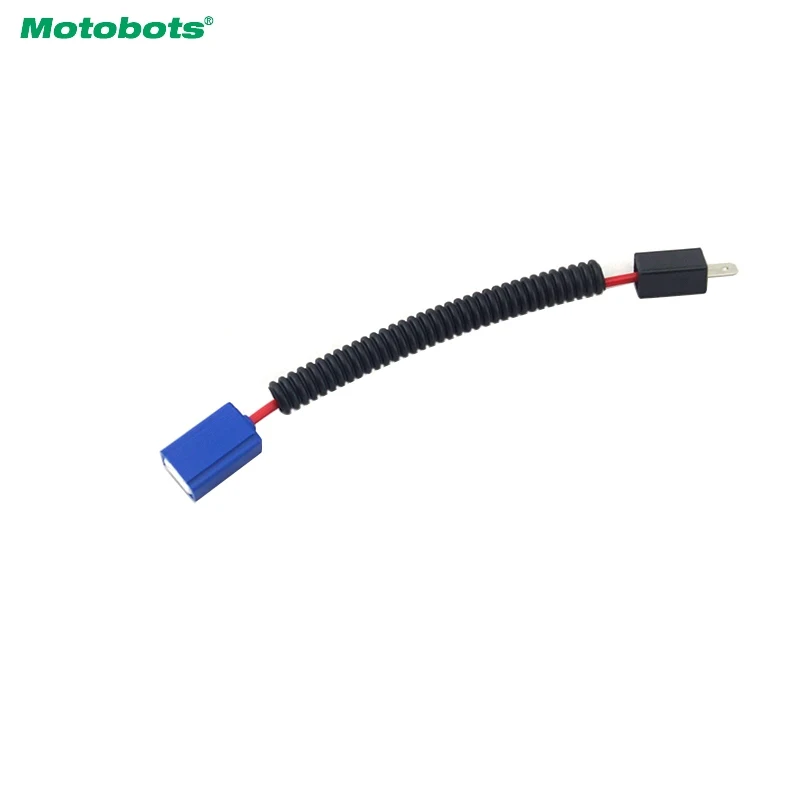 MOTOBOTS H1 Ceramic Socket Heavy Duty Ceramic Wiring Harness H1 Light Bulb Connector Adapter For Headlights #5491