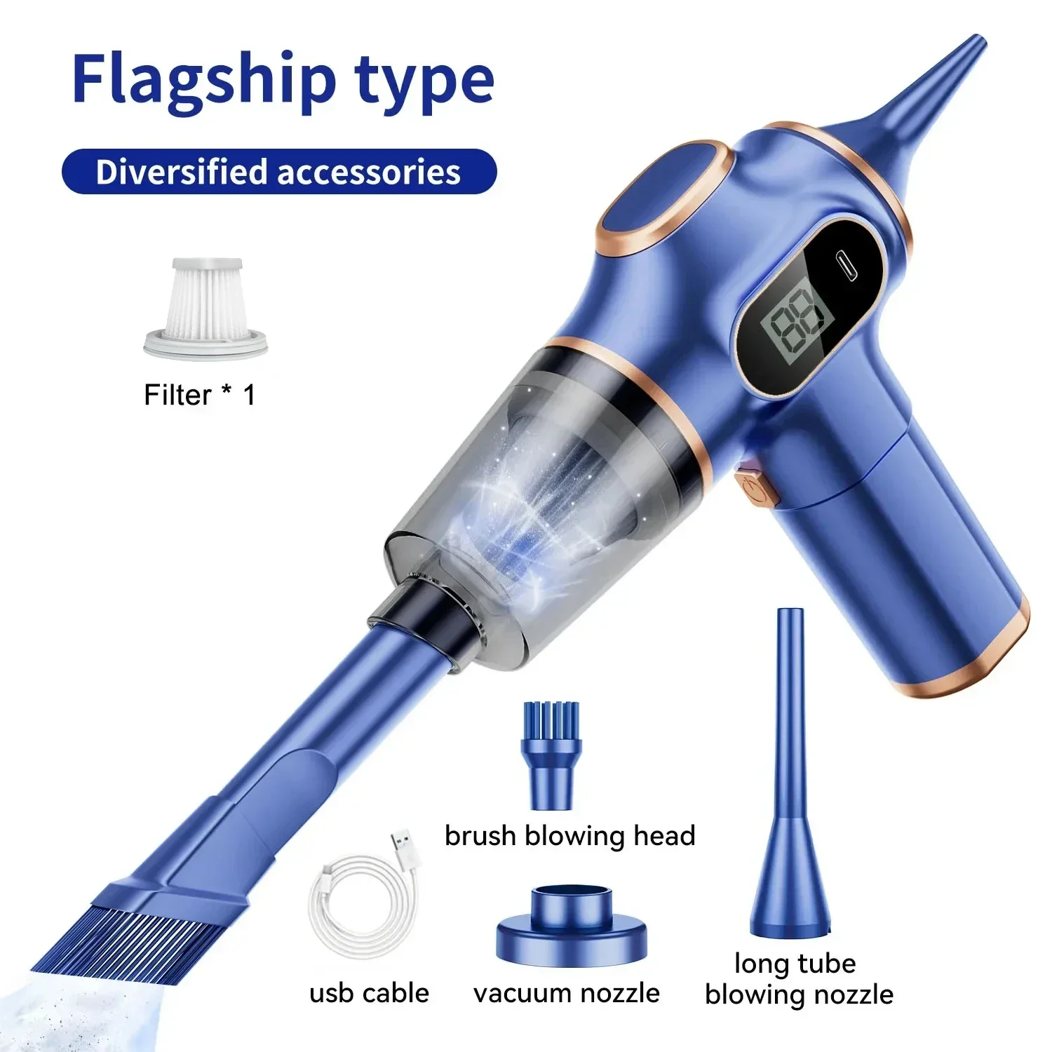 Xiaomi Youpin 95000 Pa 5 in1 Draadloze Stofzuiger Auto Draagbare Robot Stofzuiger Handheld Voor Auto Huishoudelijke Apparaten