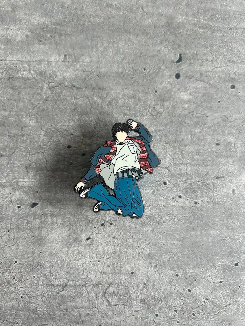I’ll Be There - Kim Seokjin Jin Echo Happy Enamel Pin