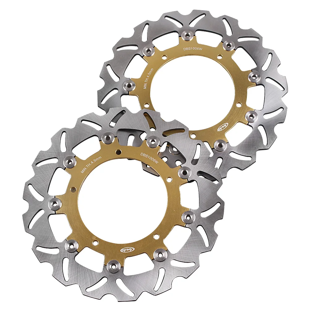 Motorbike Front Brake Disc Rotors for Brake Disc for Yamaha XJ6 DIVERSION /FZ6 Fazer 600 /FZ6 600 S2 /YZF R6 /MT-09 850 Tracer