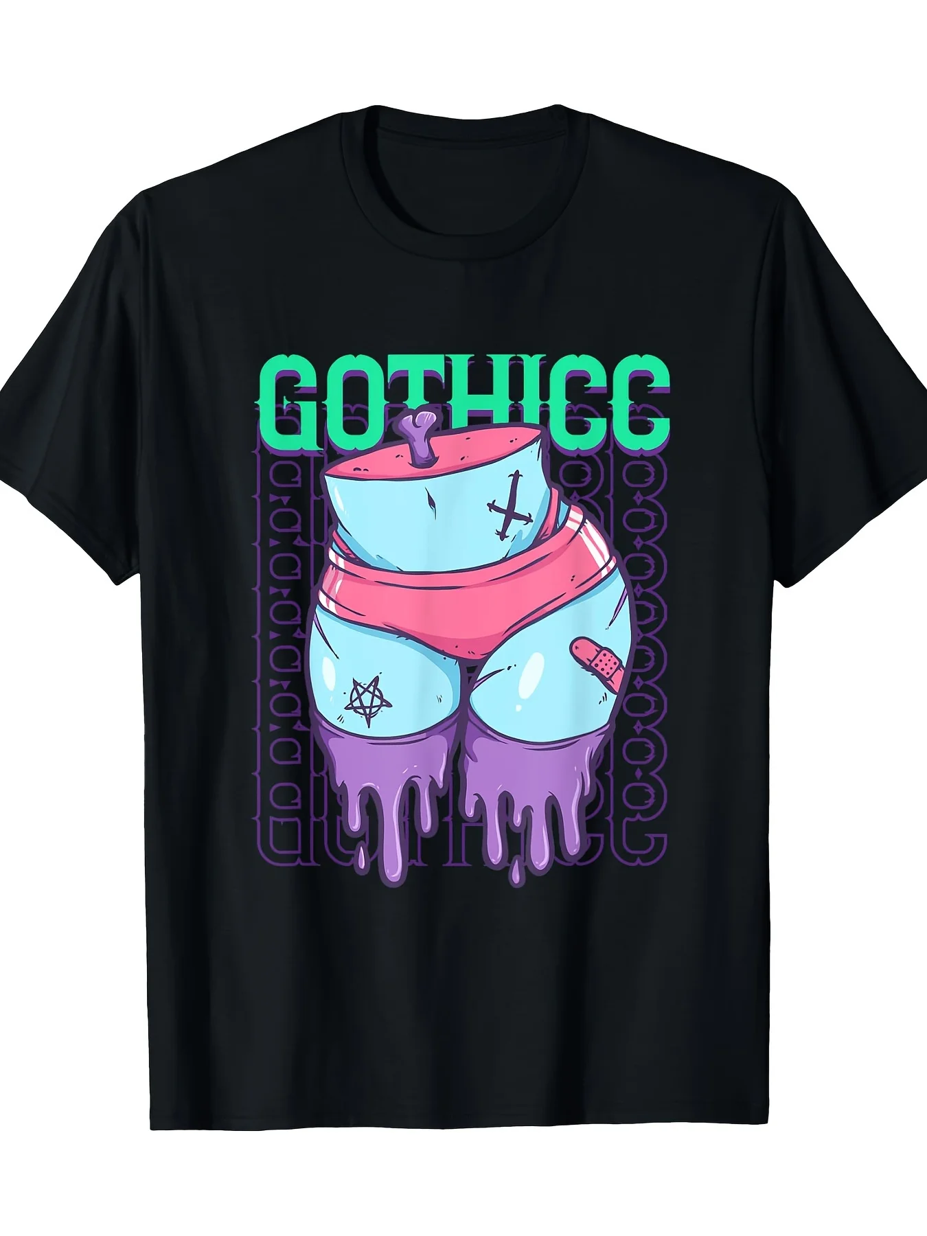 

Thick Thighs Booty Graphic Printing Summer Autumn Winter Cotton Men and Women T-shirt Short Sleeve Luxury Outdoor Sports Brand