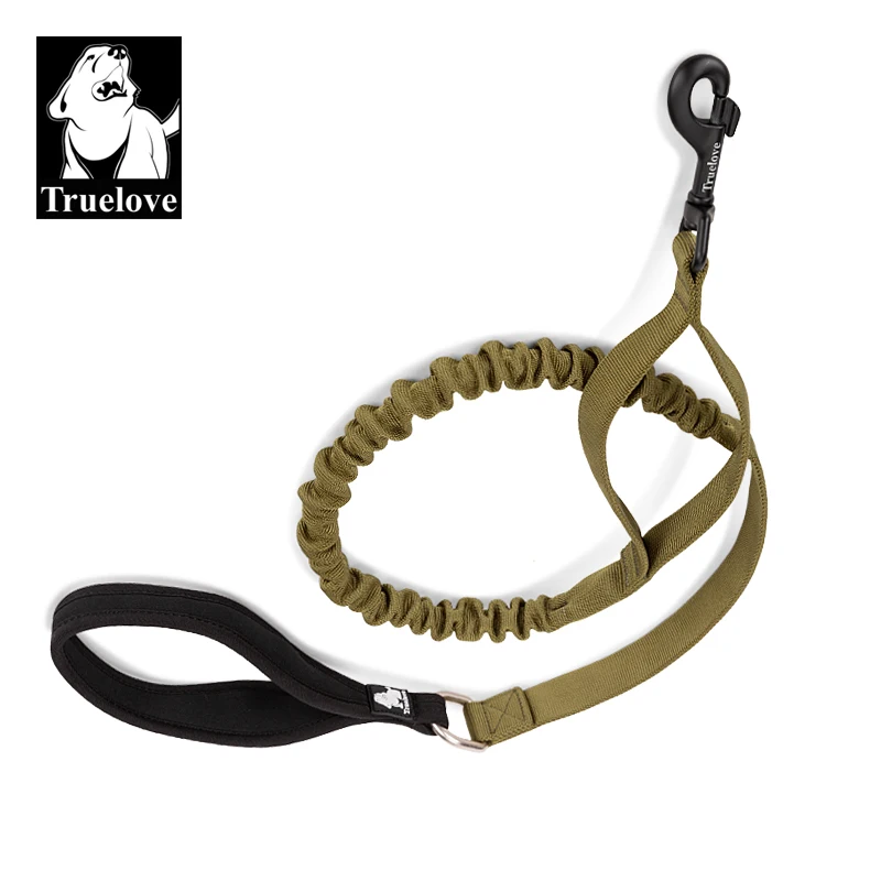 TrueLove Pet Leash Elastic Resiatant to Pull for Big Medium Small Dog Accessories Supplies Nylon Yarn Webbing TLL2281