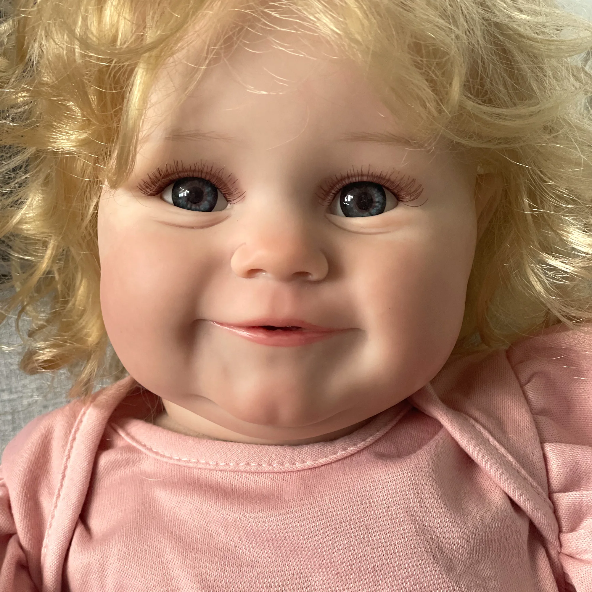 20/24 Inch Maddie Finished Reborn Dolls Painted Soft Vinyl Bebe Reborn Reborn With Love Bebê Reborn