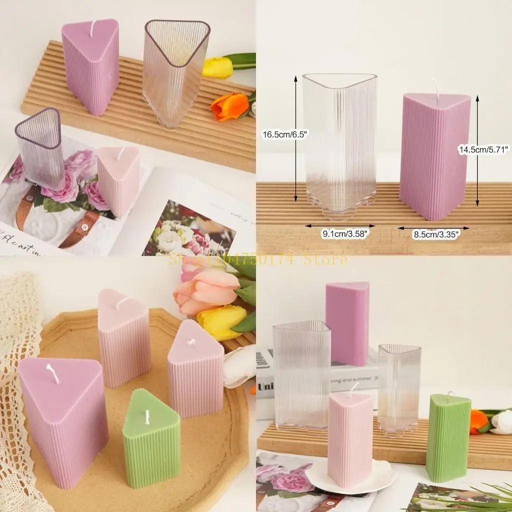 

DIY Plastic Mold Triangular Fine Tooth Stripe Geometric Mould Tool top sale