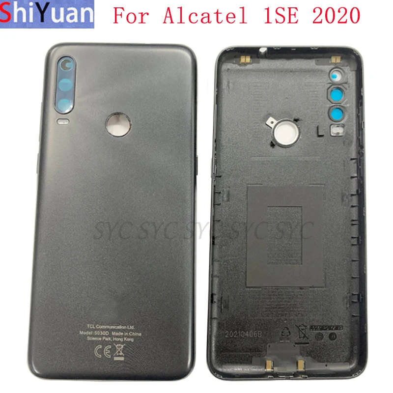 

Back Battery Cover Rear Door Panel Housing Case For Alcatel 1 SE 2020 5030 Battery Cover with Logo Replacement Parts