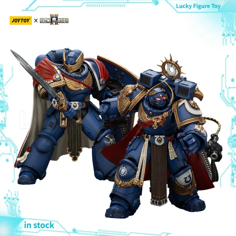 

【Оригинал】JOYTOY 1/18 Фигурка Warhammer 40KUltramarines Marneus Calgar Chapter Master Victrix Honor Guard Модель игрушки