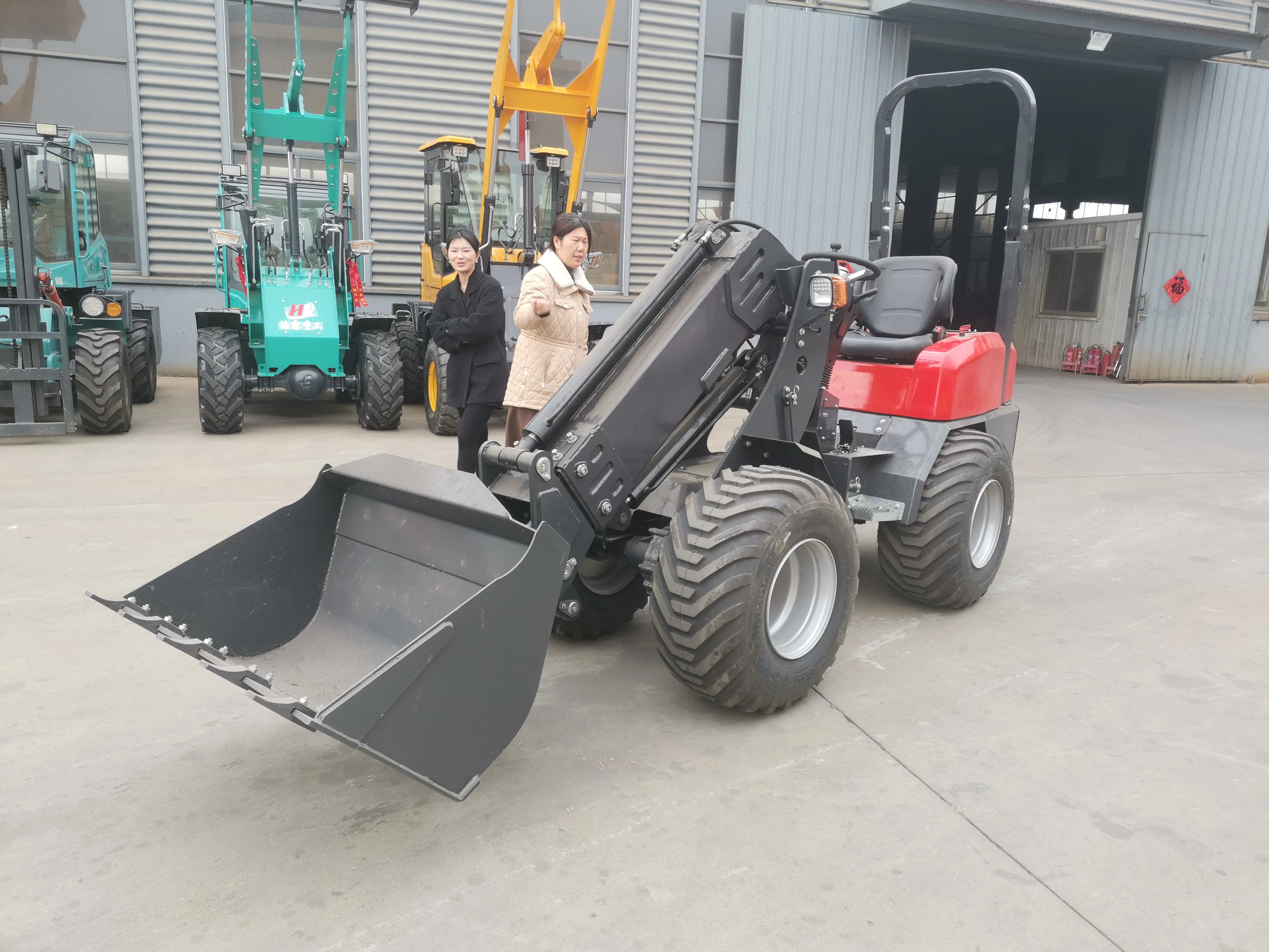 Nicosail KZL918  Telescopic Wheel Loader CE EPA Strong Power Stable Running for Engineering Farm Landscaping Project