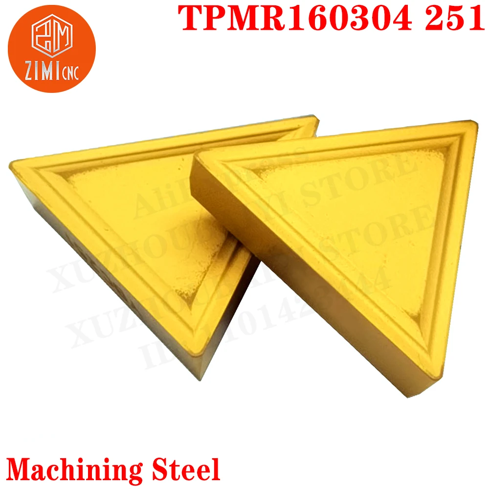 TPMR160304 TPMR160308 TPMR TPMR110304 YBM251 TPMR220412 YBC251 آلة مخرطة CNC أدوات تحول القاطع كربيد إدراج 10 قطعة / صندوق