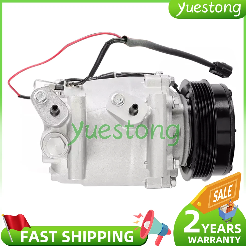 AC Compressor with 5-Groove Pulley & Clutch for Honda 1.5L 2009-2013 38810RP3305 38800RP3A03 38800RP3A03RM 38810RP3A01