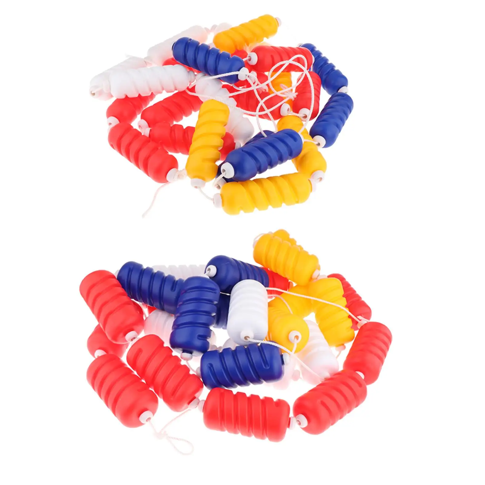 Pool Divider Rope, Separator Rope with 3 Colored Buoys, 5m Length, Pool