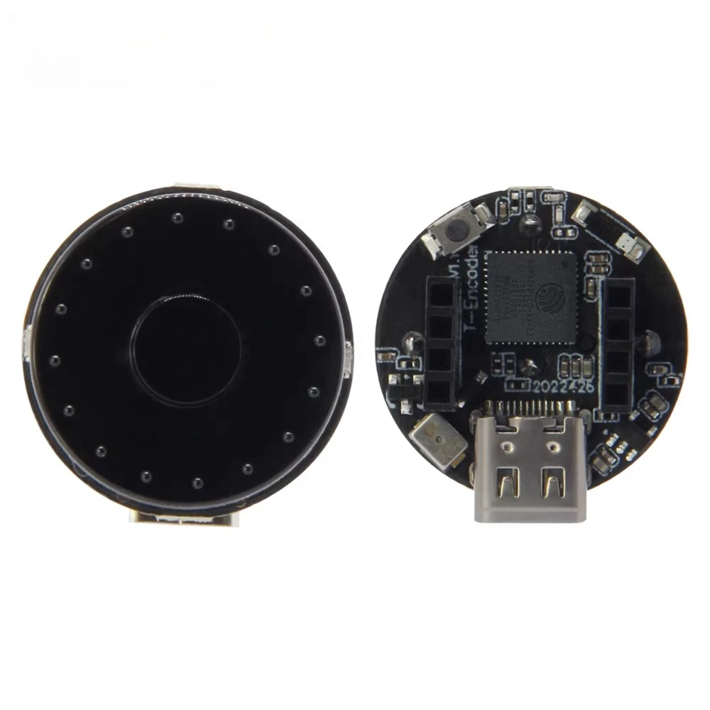LILYGO® TTGO T-Encoder ESP32 Wireless Module RGB LED Ring Encoder T-U2T Downloader WiFi Bluetooth Programming Development Board