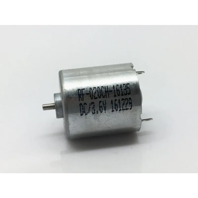 Mini RF-020CH-14170/16135 Round Micro Motor DC 4.5V 14000RPM 3.6V 13300RPM RF-130CH-2085 DC3.6V  13400RPM Metal Brush High Speed