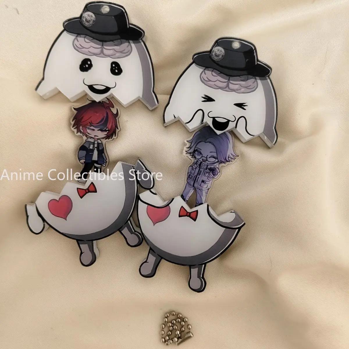 

The Hundred Line-Обыстрая обороны Sumino Takumi акриловый кулон аниме брелок для ключей металлический держатель брелок для ключей подарки