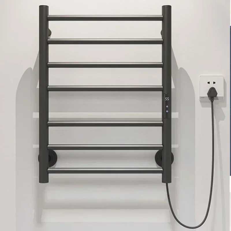 BrandNew Bathroom Towel Rack Stainless Steel Electric Towel Rack Intelligent Heating and Constant Temperature Drying Rack