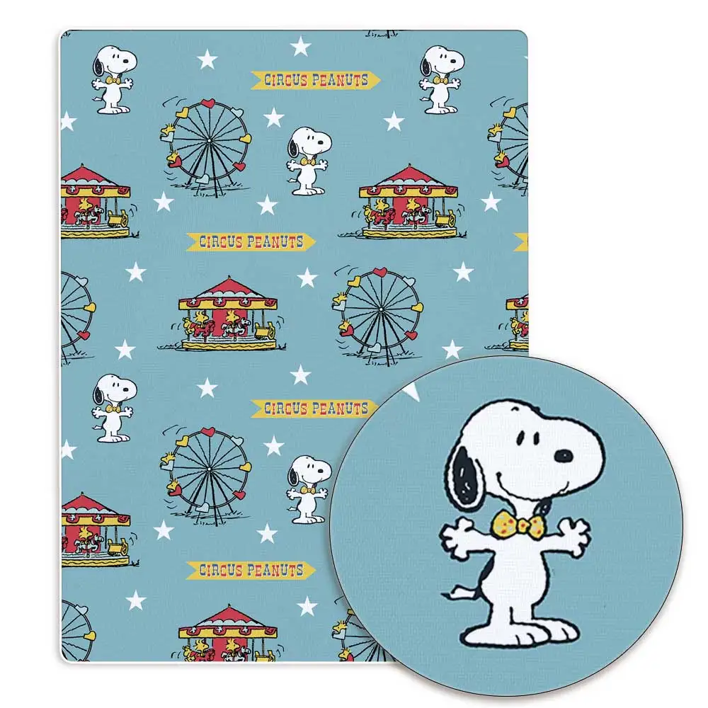 قماش مطبوع عليه رسوم كرتونية للأطفال ، خياطة يدوية الصنع ، خليط ، خياطة اللحف ، فستان أطفال ، ملاءة منزلية ، ذاتية الصنع ساخنة ، 140x50cm