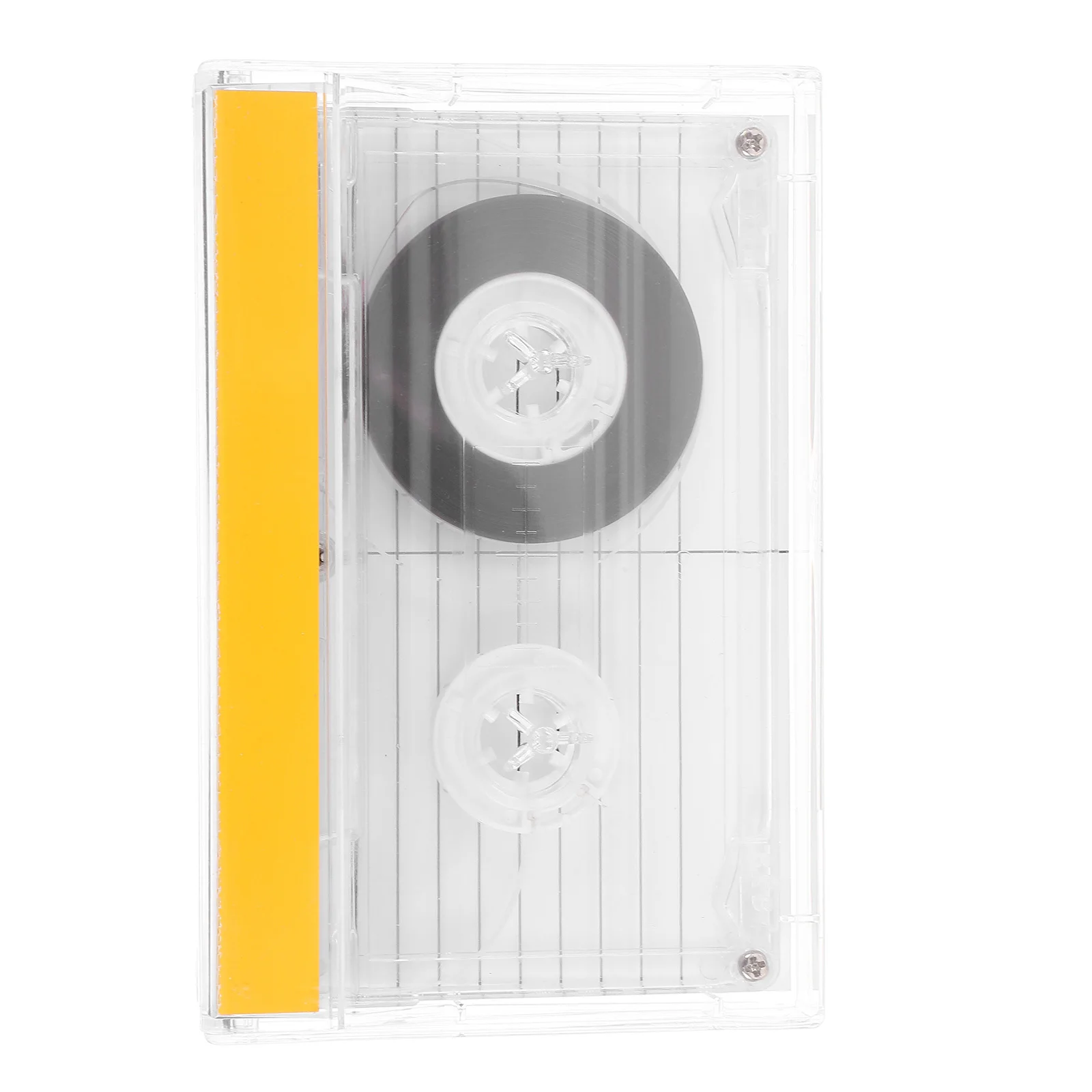 

Blank Cassette Tape 60 Minutes Recording Stable Performance DIY Cassette Decor Vintage Tape for Party Audio Handcraft Accessory