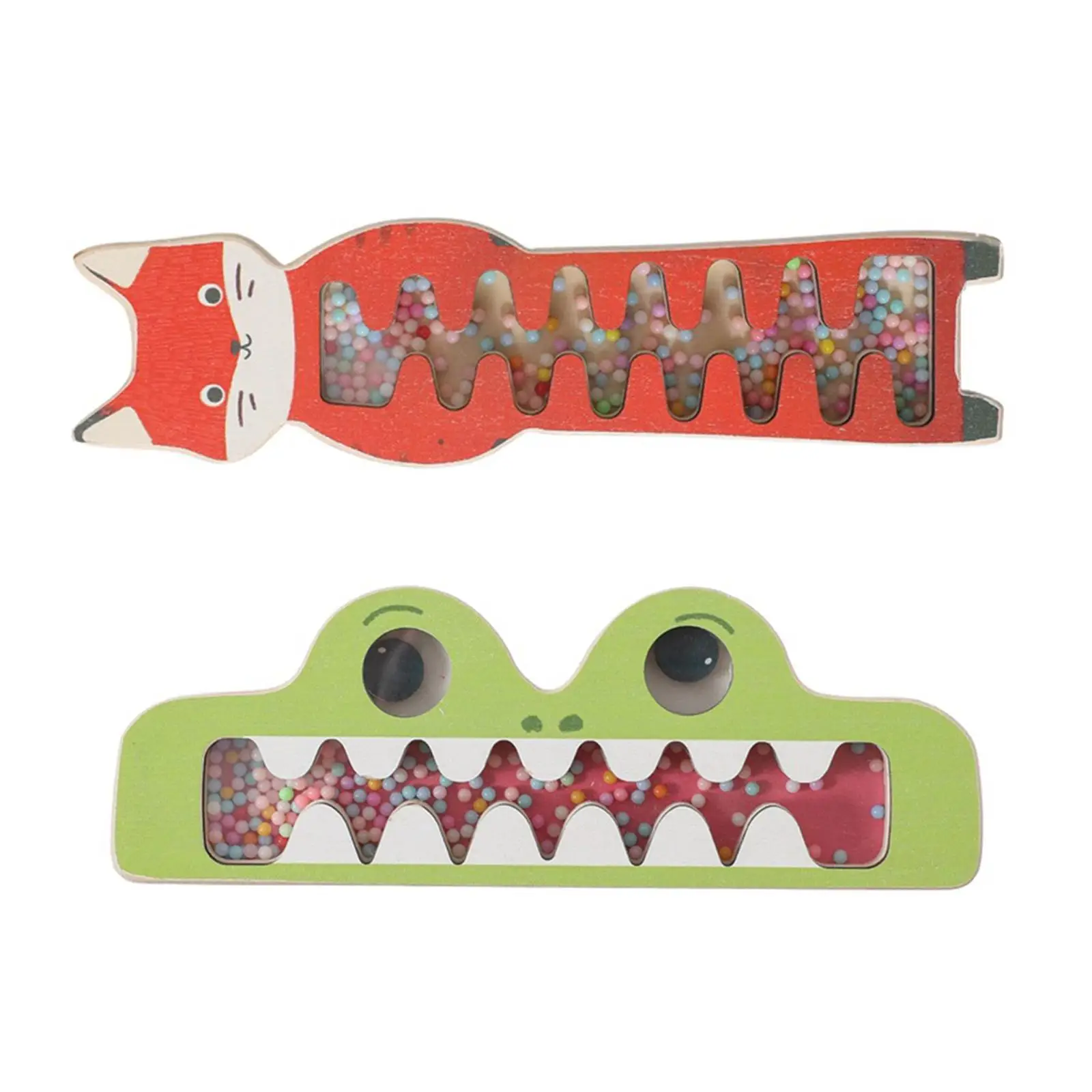 Zabawka muzyczna dla niemowląt i dzieci: deszczownica, rozwijająca koordynację wzrokowo-ruchową, instrument muzyczny, edukacyjna, z koralikami w kształcie kropli deszczu.