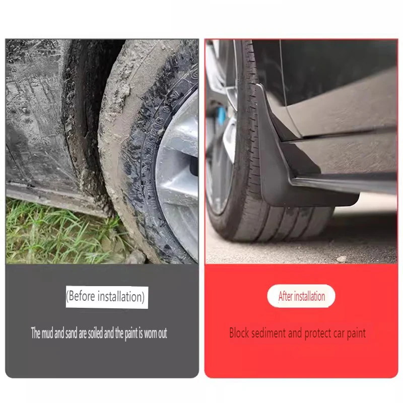 Mudflaps For Mazda 3 Mazda3 BP 2019- 2023 2024 Hatchback Hatch Mud Flaps Splash Guards Mudguards Mud Flap Front Rear Fender