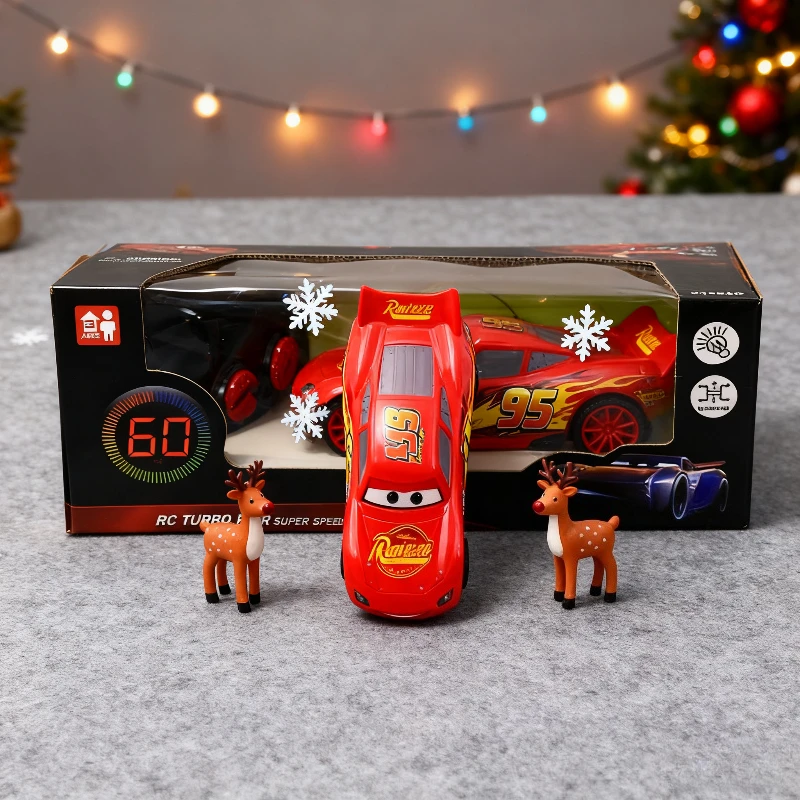 جديد 2025 سيارة التحكم عن بعد ديزني بيكسار سيارات 3 البرق ماكوين لعبة التحكم عن بعد محاكاة سباق السيارات الاطفال هدية الكريسماس #1