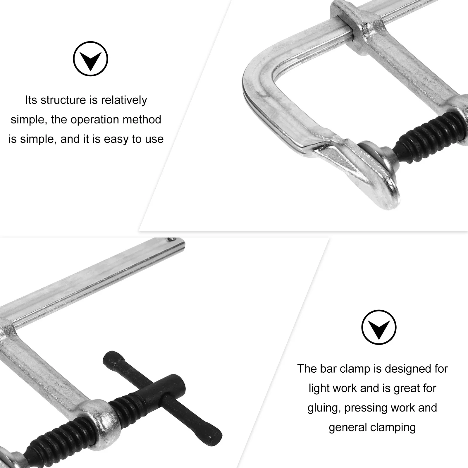 

Heavy Duty F Ergonomic Design For Woodworking Carpenter Tool Fast Clip Bar Clamp F Clip Woodworking Clamp