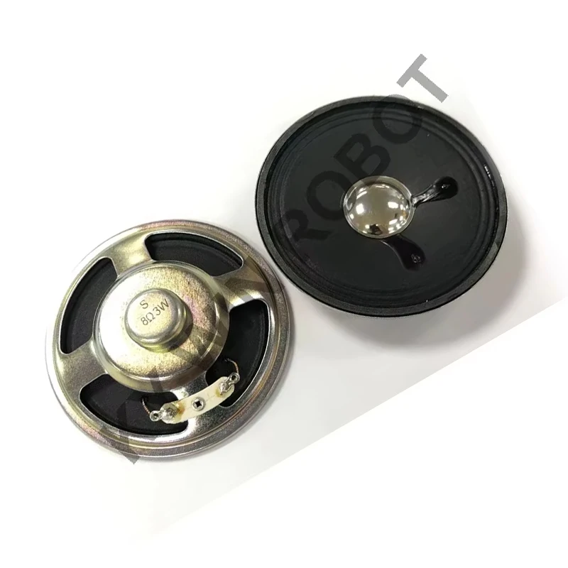 2pcs/lot New Ultra-thin speaker 8 ohms 3 watt 3W 8R speaker Diameter 77MM 7.7CM thickness 17.4MM IC Electronic components