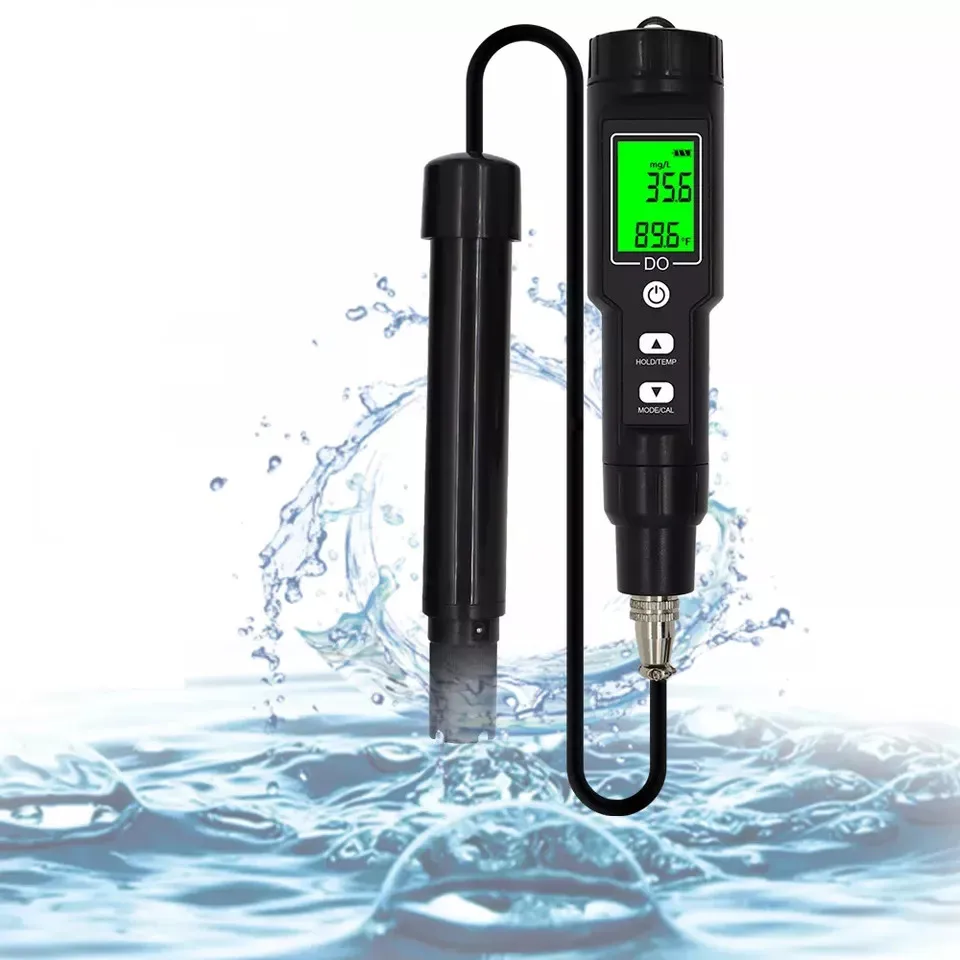 DO9100 0.0-40.0 Mg/L Waterproof Oxyg en Concentration Dector Digital Dissolved Oxyg en Meter with ATC DO Tester Backlight