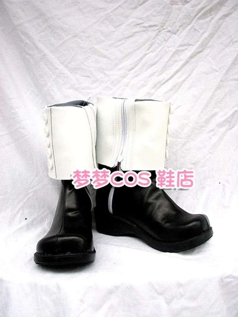 JP Anime SOUL EATER Crona Cosplay Shoes Handmade Leather Costume Boots