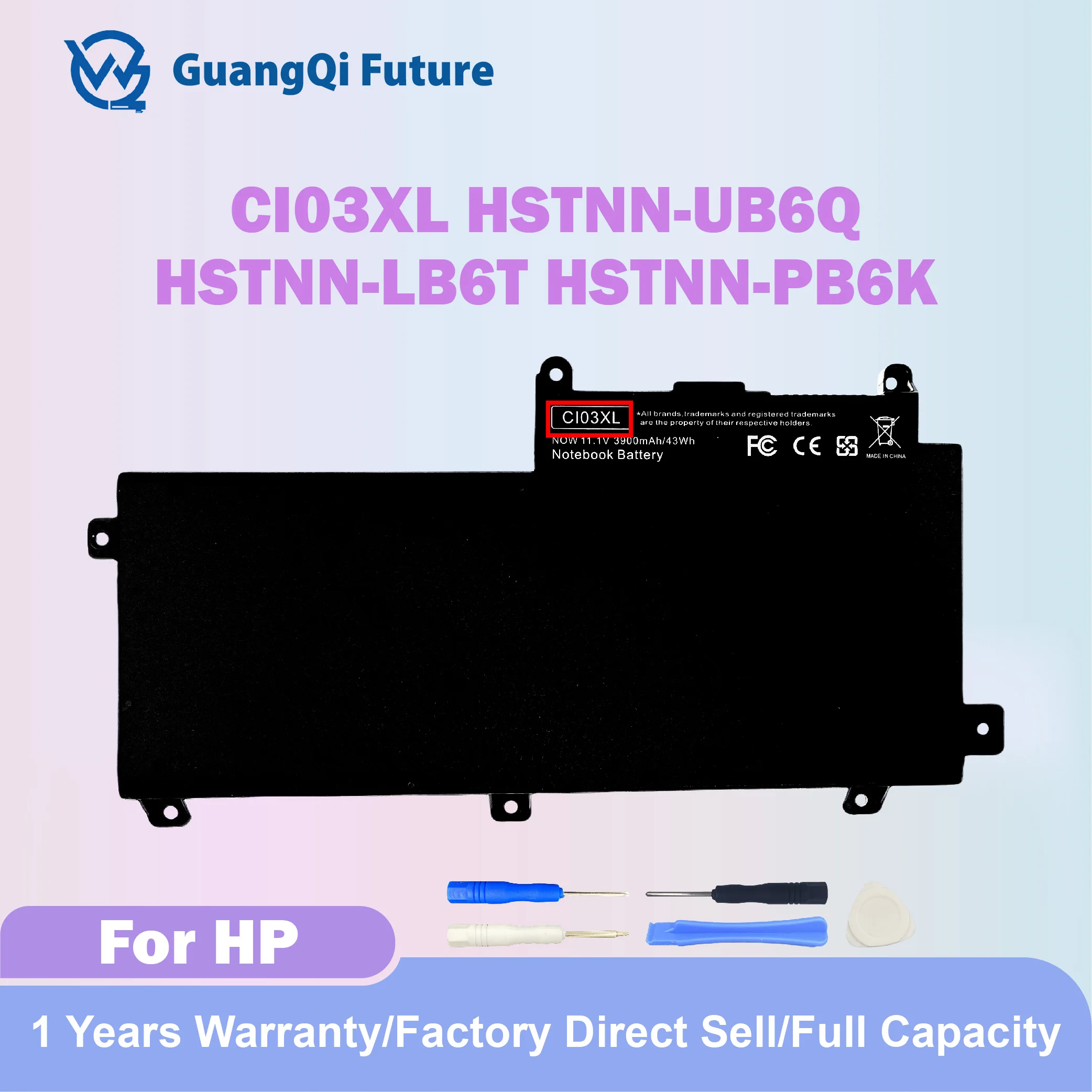 

CI03XL CI03 HSTNN-UB6Q 3900 мАч 43 Втч Замена аккумулятора для HP ProBook 640 G2 645 G2 650 G2 655 G2 ProBook 640 G3 645 G3 650 G3 655