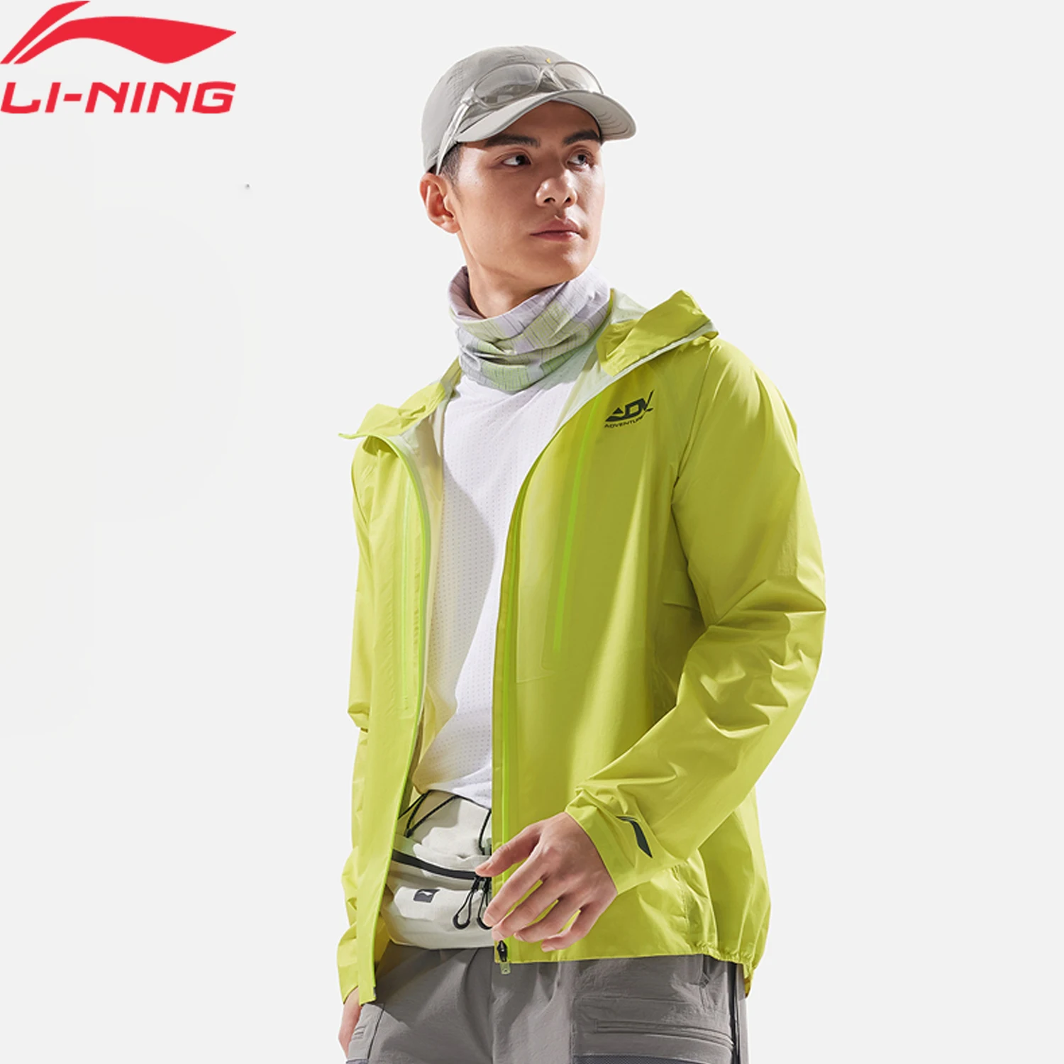 

Li-Ning Men Women Professional Running Hooded Jacket AT PROOF RAIN Outdoor Mountain Wear LiNing Trail Run Windbreaker ACFV027